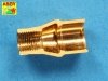 Aber 35L-004N Panther Ausf.A/D early G barrel with muzzle brake (1:35)
